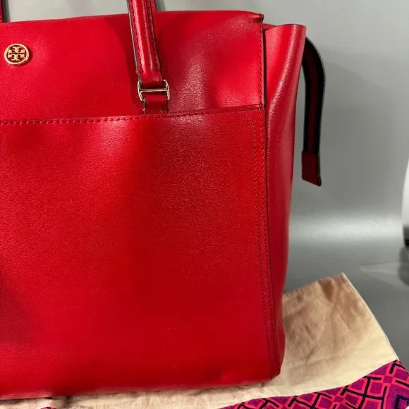 Tory Burch Red Shoulder Bag - Picture 4 of 16